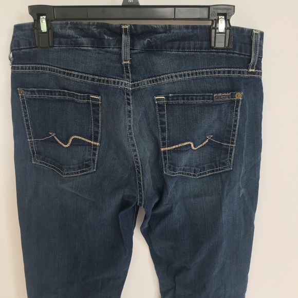 Seven Light Weight Dark Denim Bootcut Jeans - Picture 5 of 6